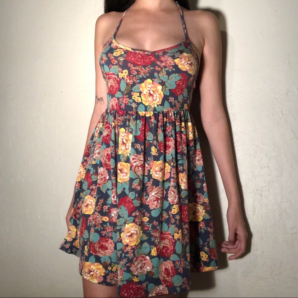 Floral summer dress